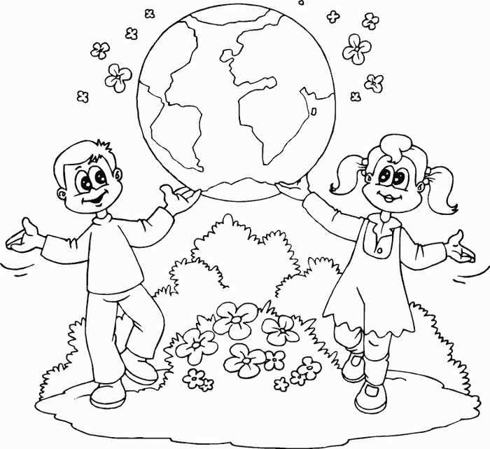 Earth Day Coloring Pages