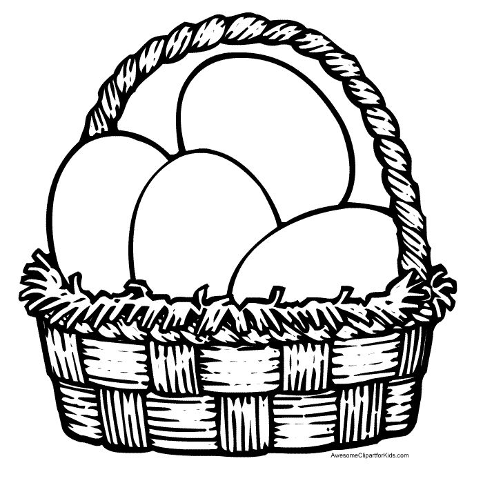 Easter Egg Printable Coloring Pages