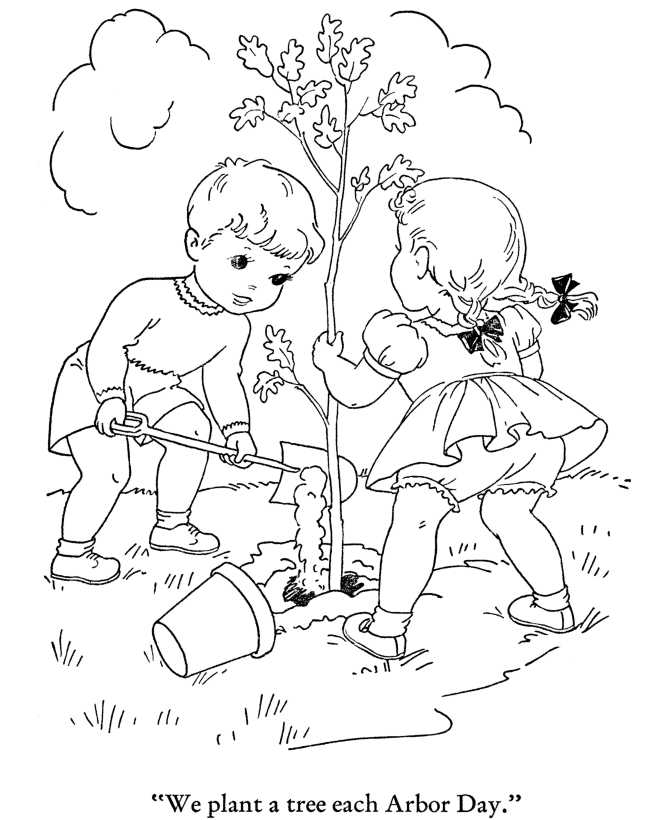 Environmental Awareness Coloring Pages