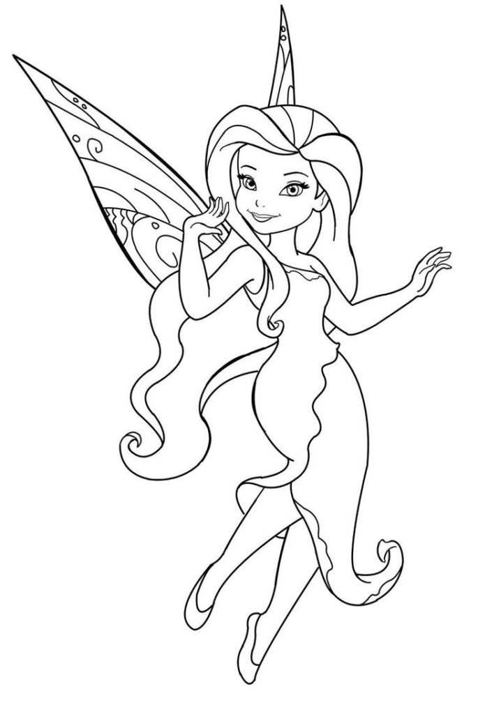 Fairy Coloring Pages