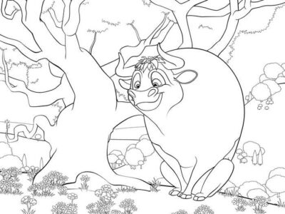 Ferdinand Coloring Pages