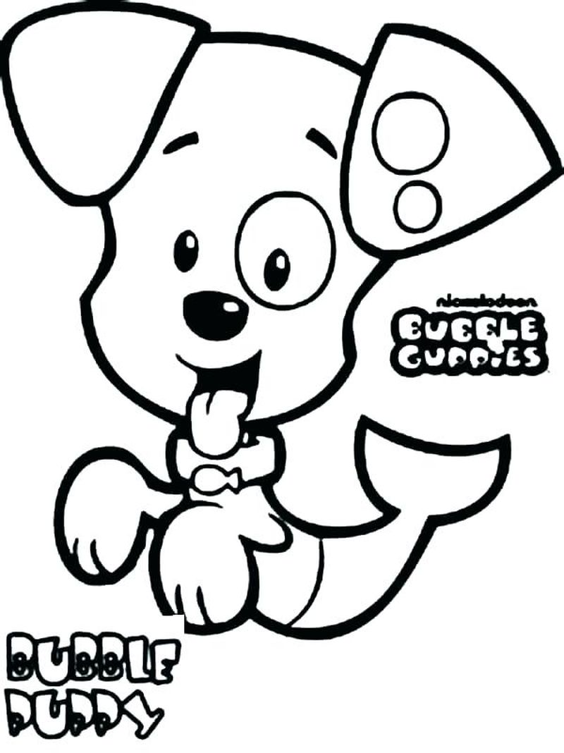 Free Bubble Guppies Coloring Pages