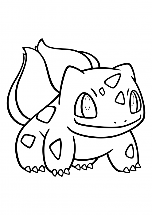 free bulbasaur coloring pages