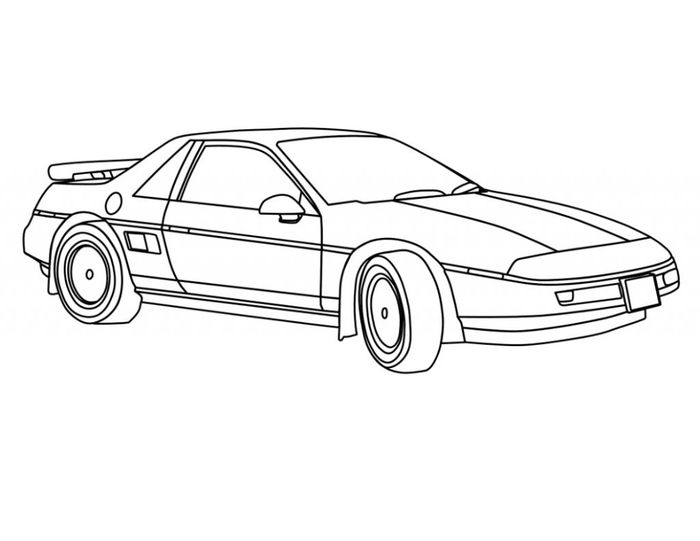 Free Car Coloring Pages