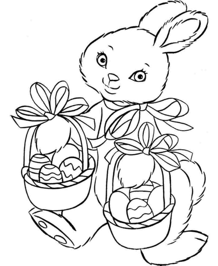 Free Coloring Pages Easter