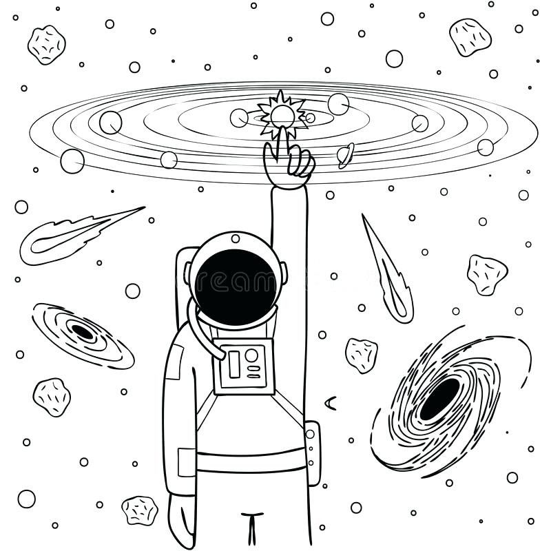 Free Coloring Pages Solar System