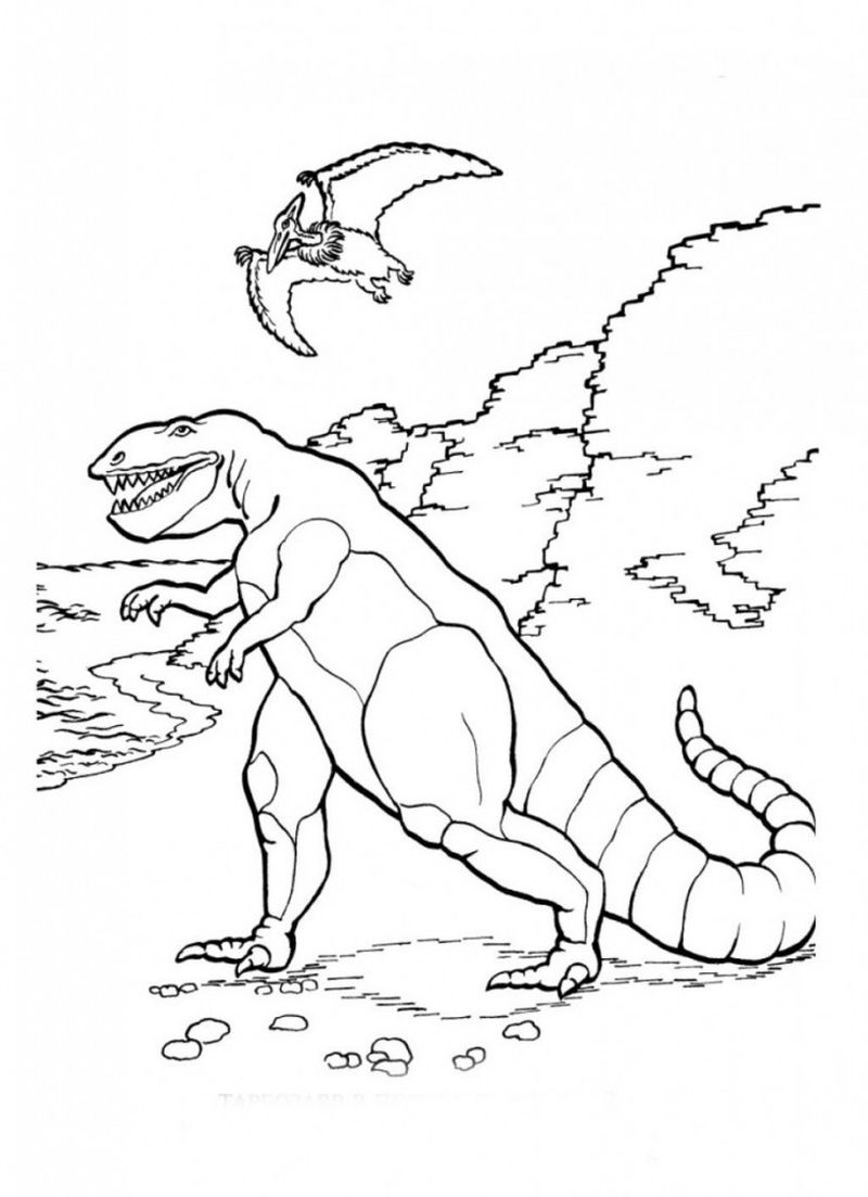 Free Dinosaur Coloring Pages For Kids