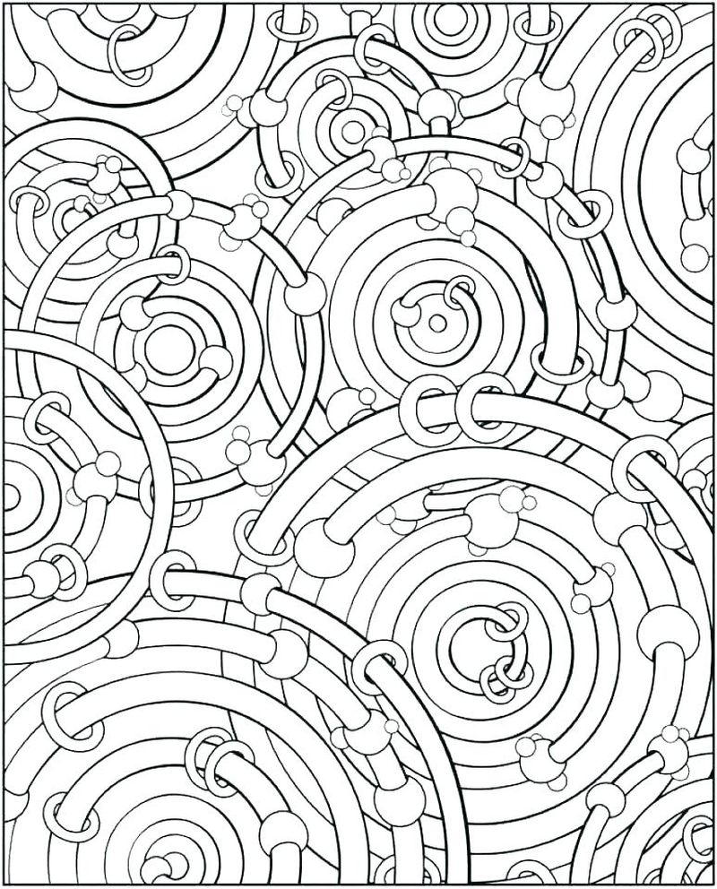 Free Geometric Coloring Pages For Adults