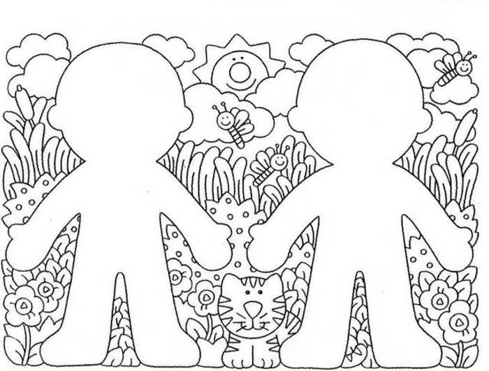 Free Kindergarten Coloring Pages