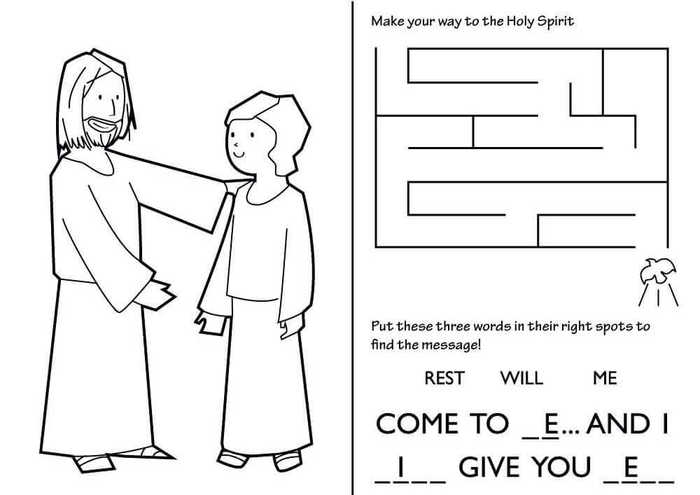 Free Lent Activity Sheets