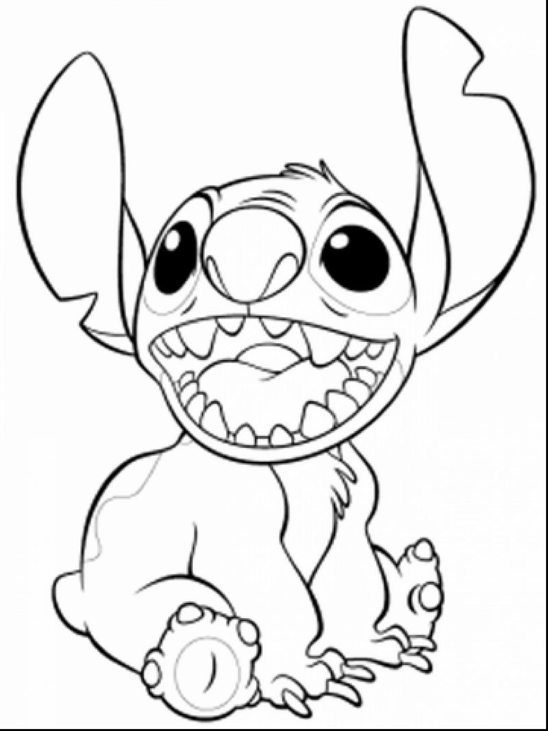 Free Lilo And Stitch Coloring Pages