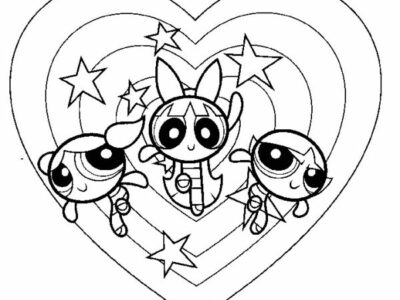 Free Powerpuff Girl Coloring Pages