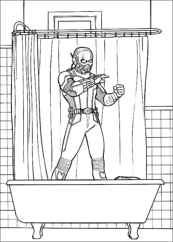 Free Printable Ant Man Coloring Pages