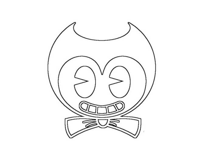 Free Printable Bendy And The Ink Machine Coloring Pages