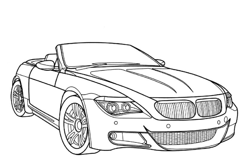 Free Printable Car Coloring Pages