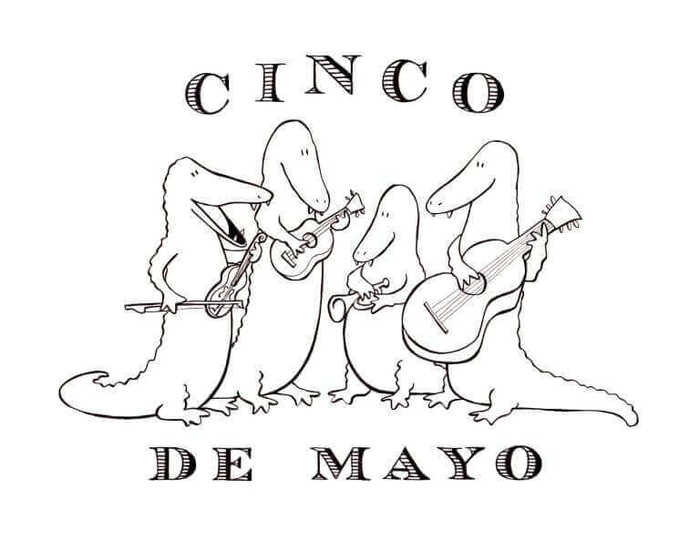 Free Printable Cinco De Mayo Coloring Sheets