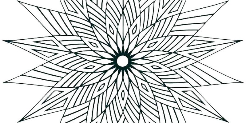 Free Printable Geometric Coloring Pages