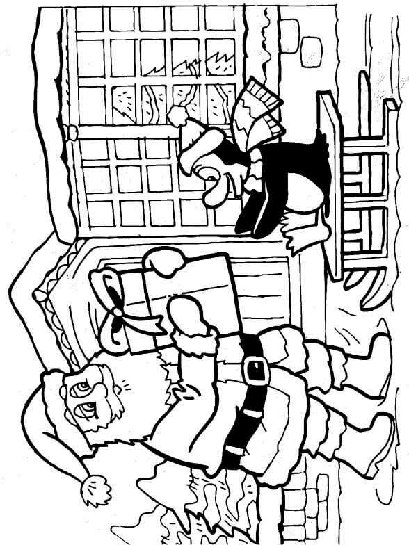 Free Printable Santa Claus Coloring Pages