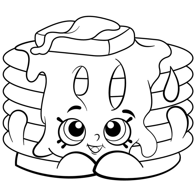 Free Printable Shopkins Coloring Page