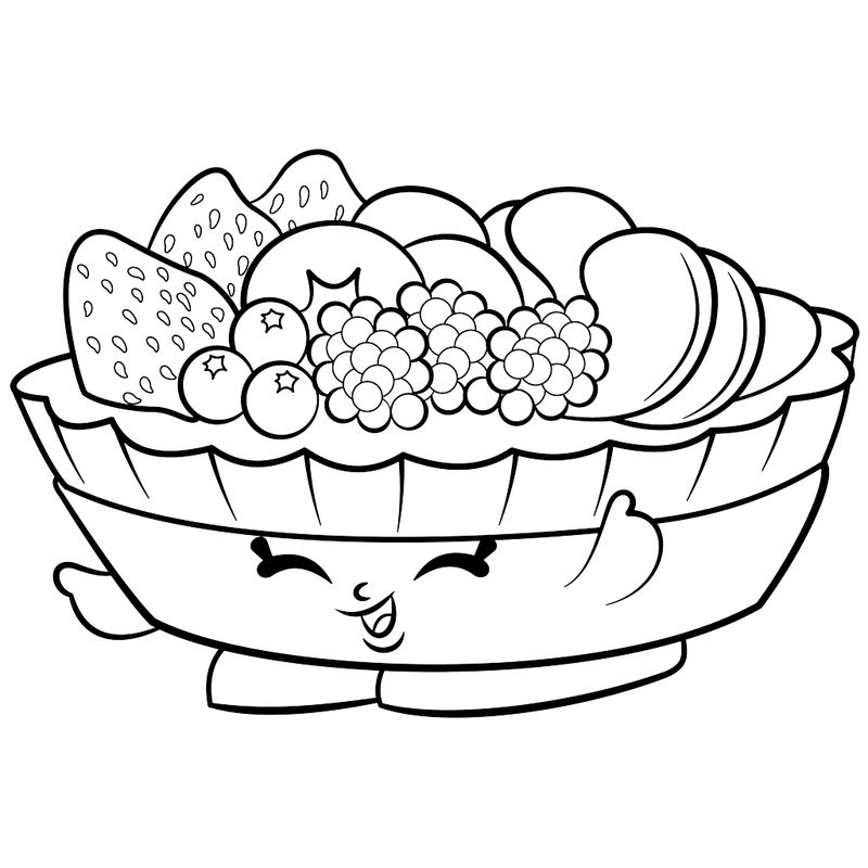 Free Printable Shopkins Coloring Pages