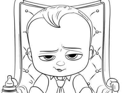 Free Printable The Boss Baby Coloring Pages