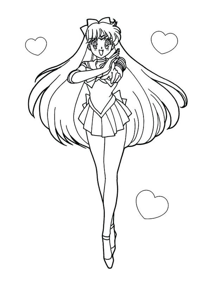 Free Sailor Moon Coloring Pages