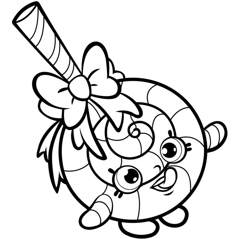 Free Shopkins Coloring Page Images