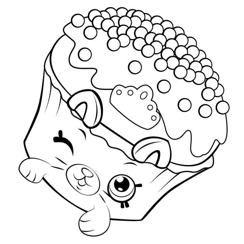 Free Shopkins Coloring Pages