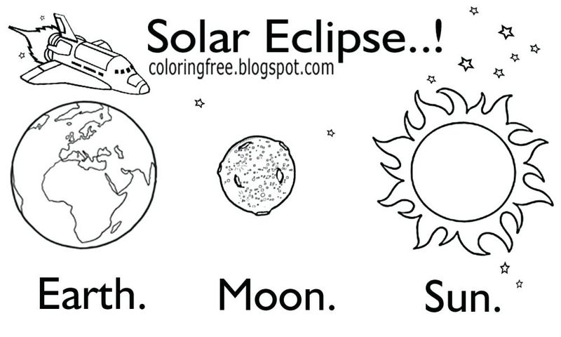 Free Solar System Coloring Pages