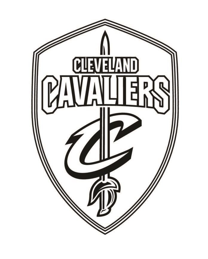 free cleveland cavaliers coloring pages