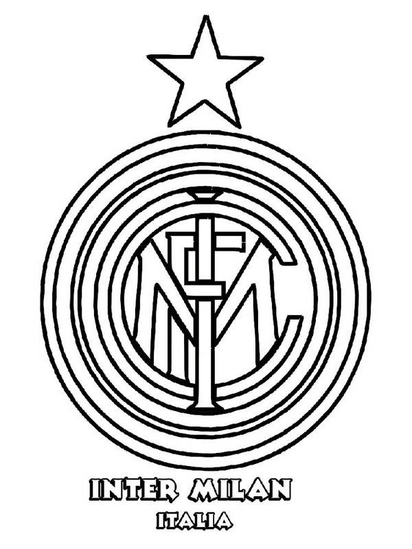 free inter milan coloring pages