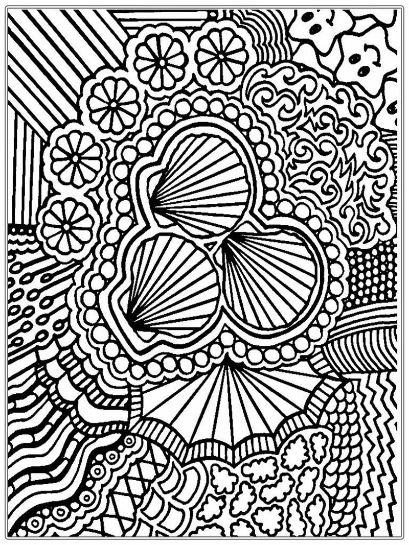 Geometric Art Coloring Pages