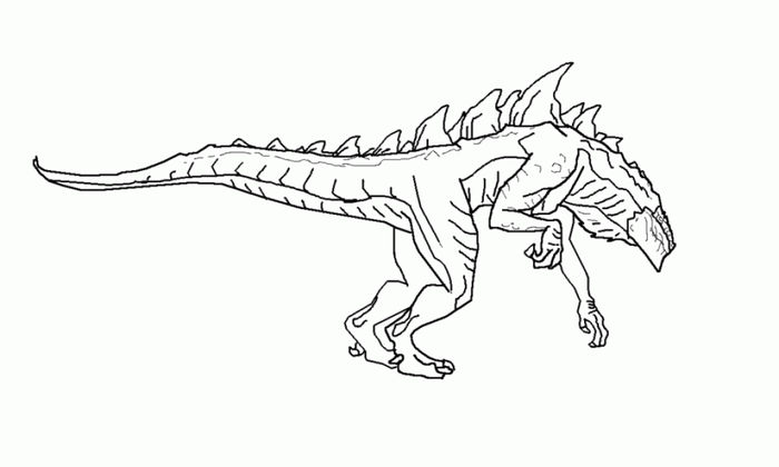 Godzilla Coloring Pages