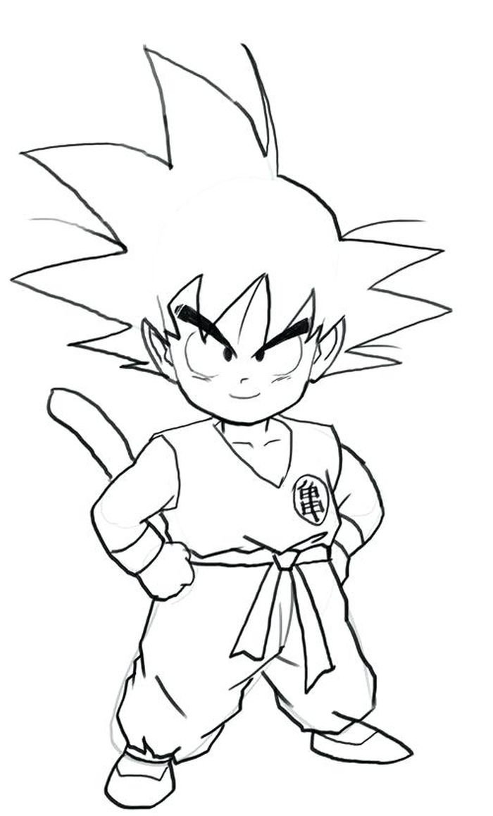 Goku Coloring Pages