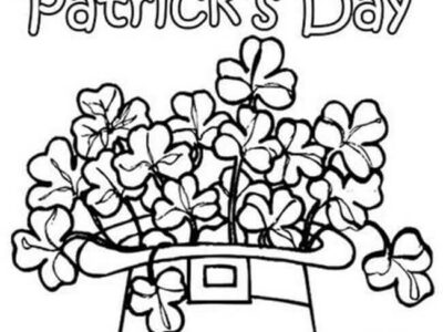 Happy St Patricks Day Coloring Sheets