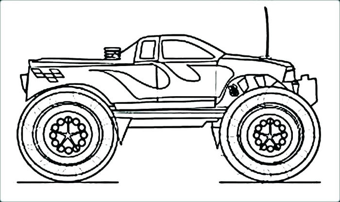 Hot Wheels Car Coloring Pages