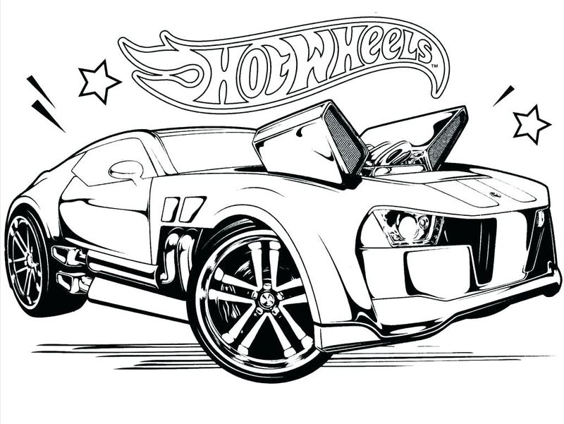 Hot Wheels Coloring Pages Games