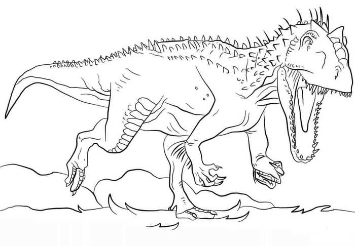 Indoraptor Coloring Pages