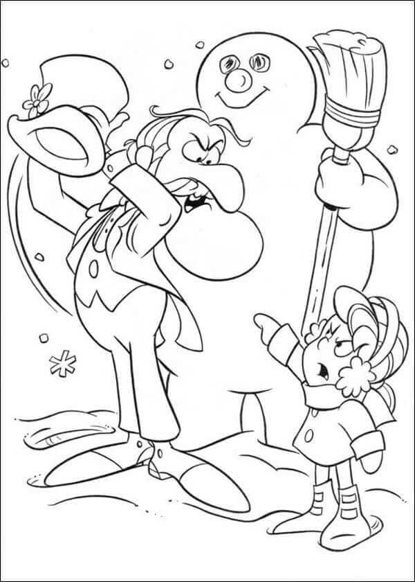 Karen And Professor Hinkle Coloring Sheet