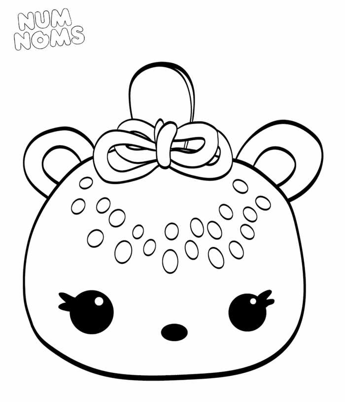 Kiwi Freezie Num Noms Coloring Pages