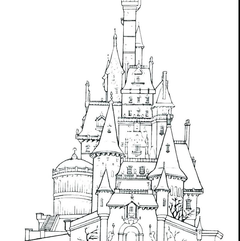 Lego Castle Coloring Pages