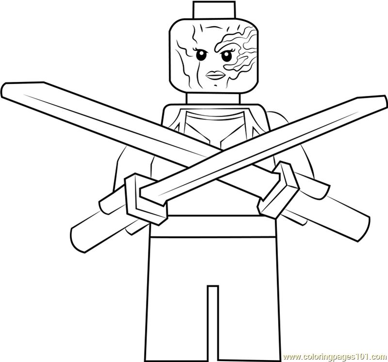 Lego Nebula coloring page