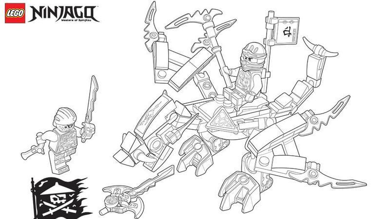 Lego Ninjago Coloring Pages Free Printable