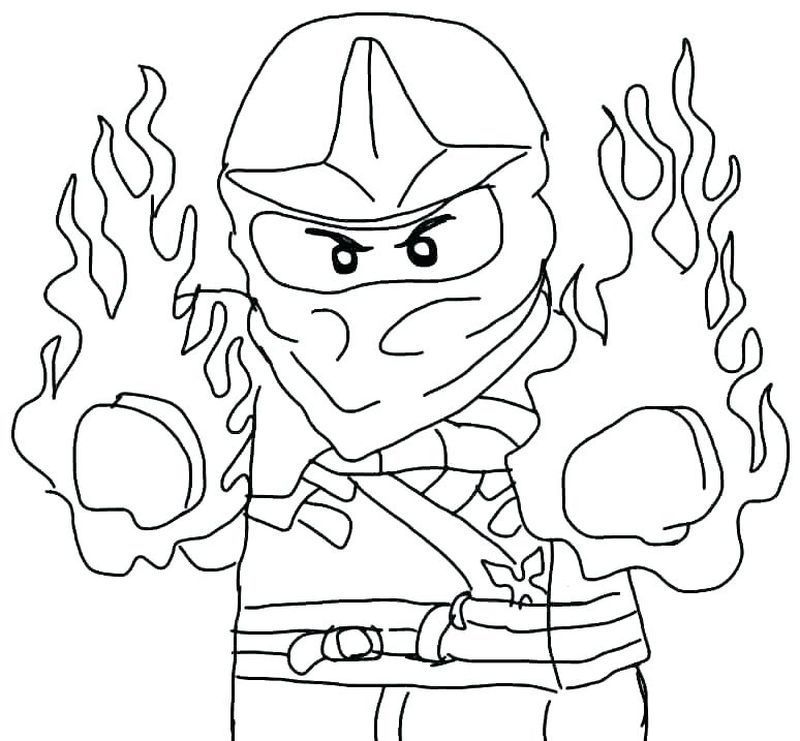 Lego Ninjago Coloring Pages Movie