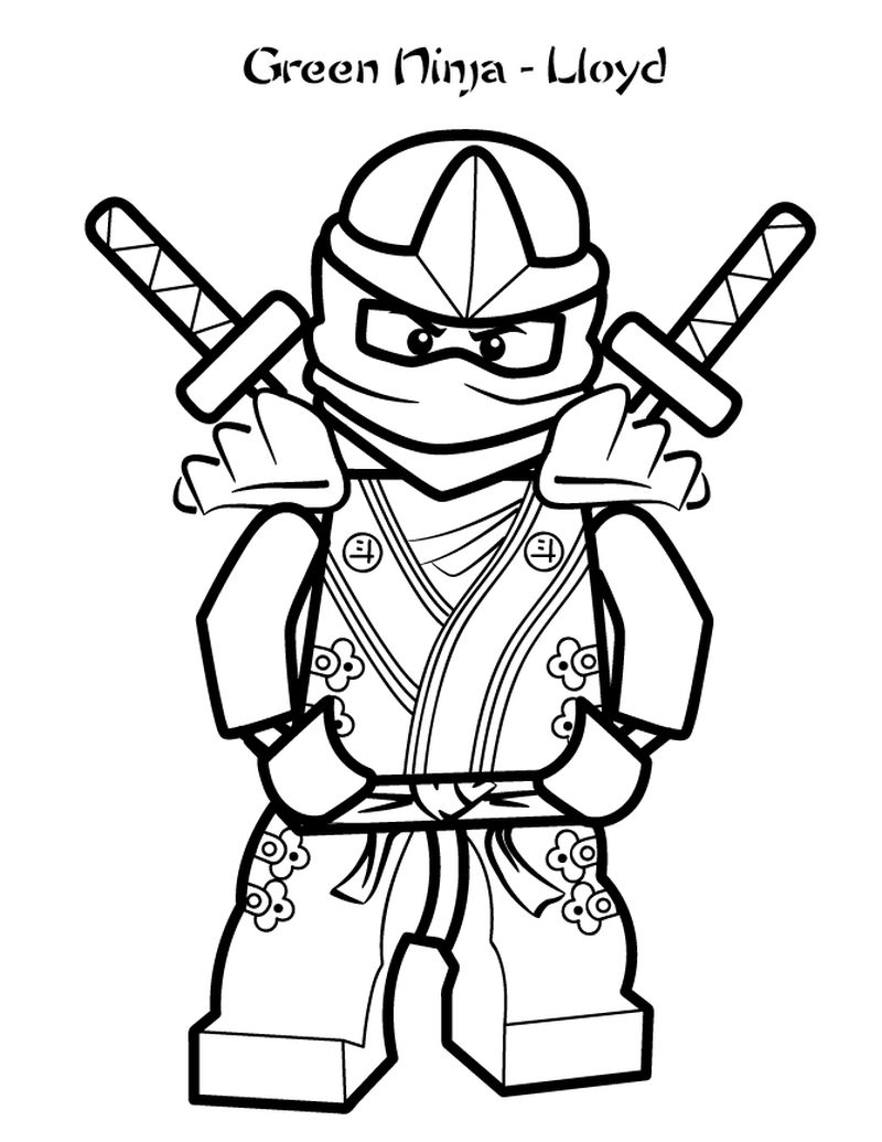 Lego Ninjago Coloring Pages To Print