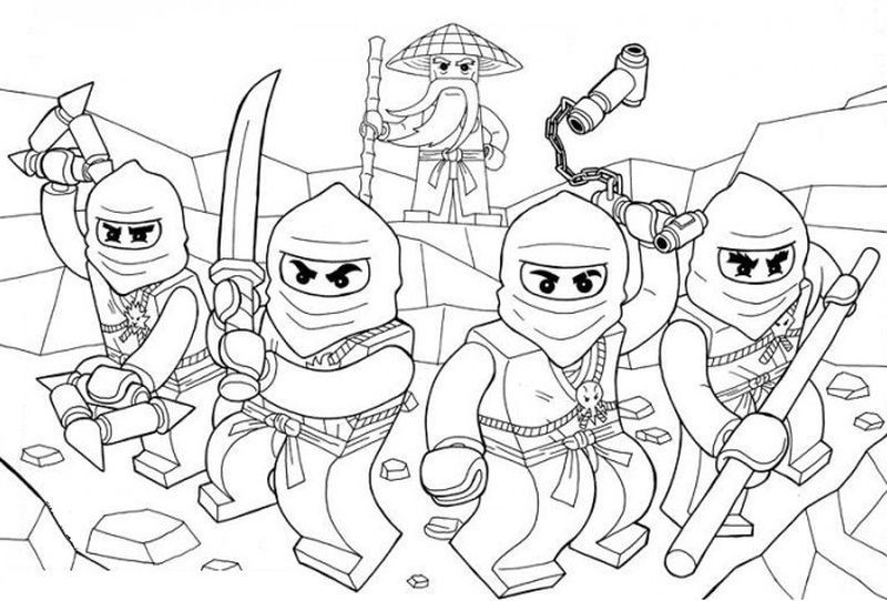 Lego Ninjago Jay Zx Coloring Pages