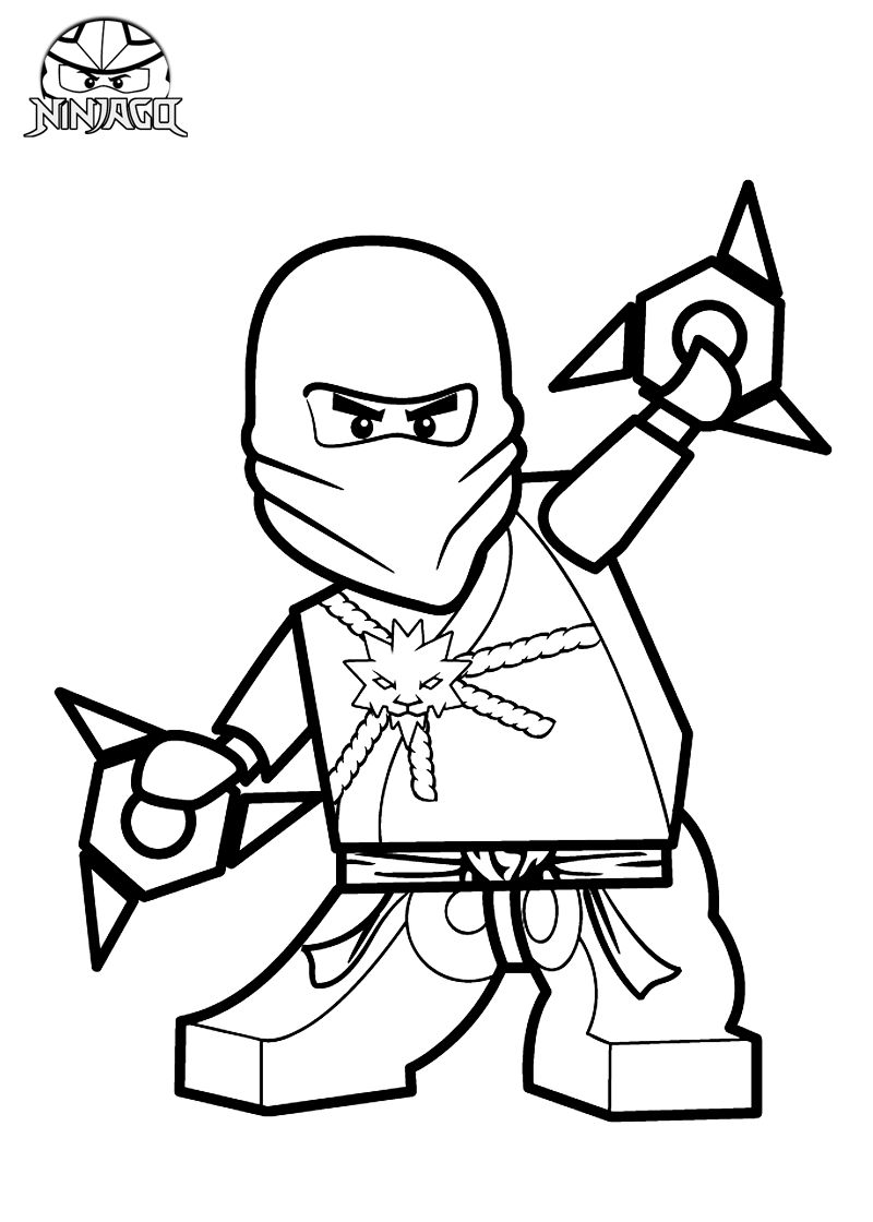 Lego Ninjago Lord Garmadon Coloring Pages