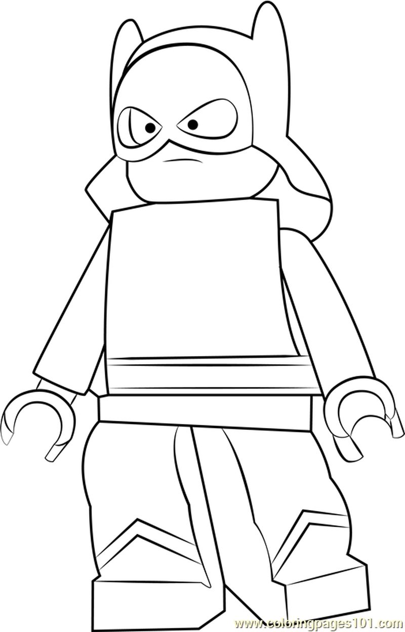 Lego The Fierce Flame coloring page