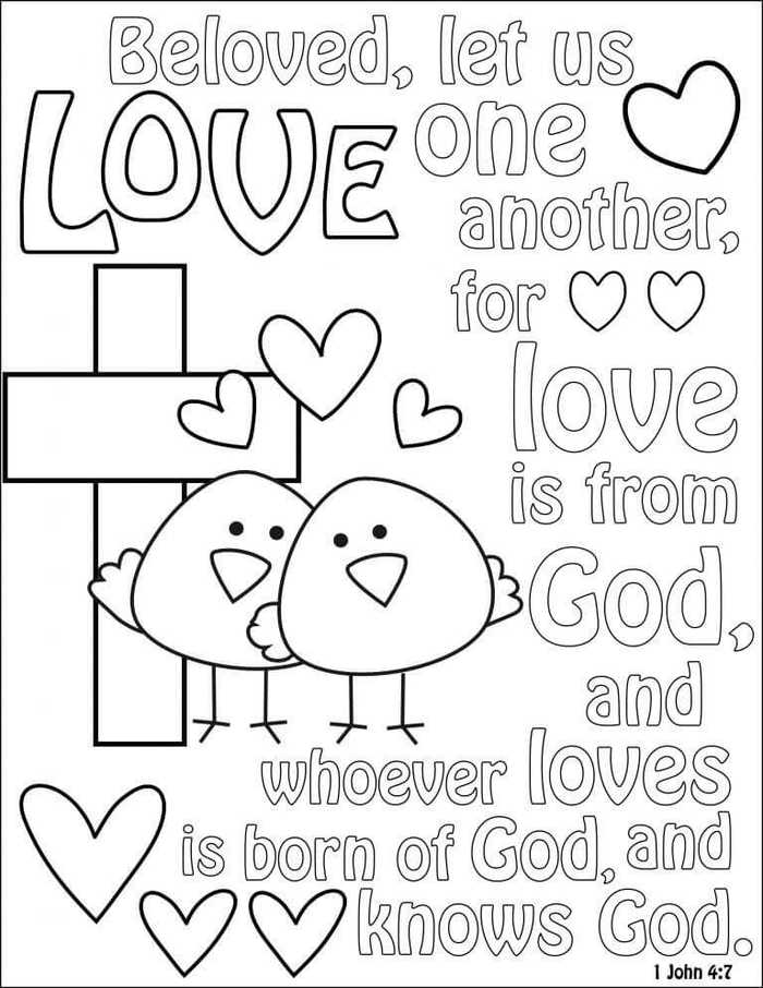 Lenten Coloring Pages