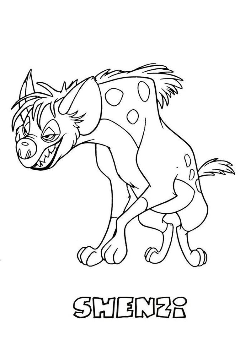 Lion King Coloring Pages Kovu